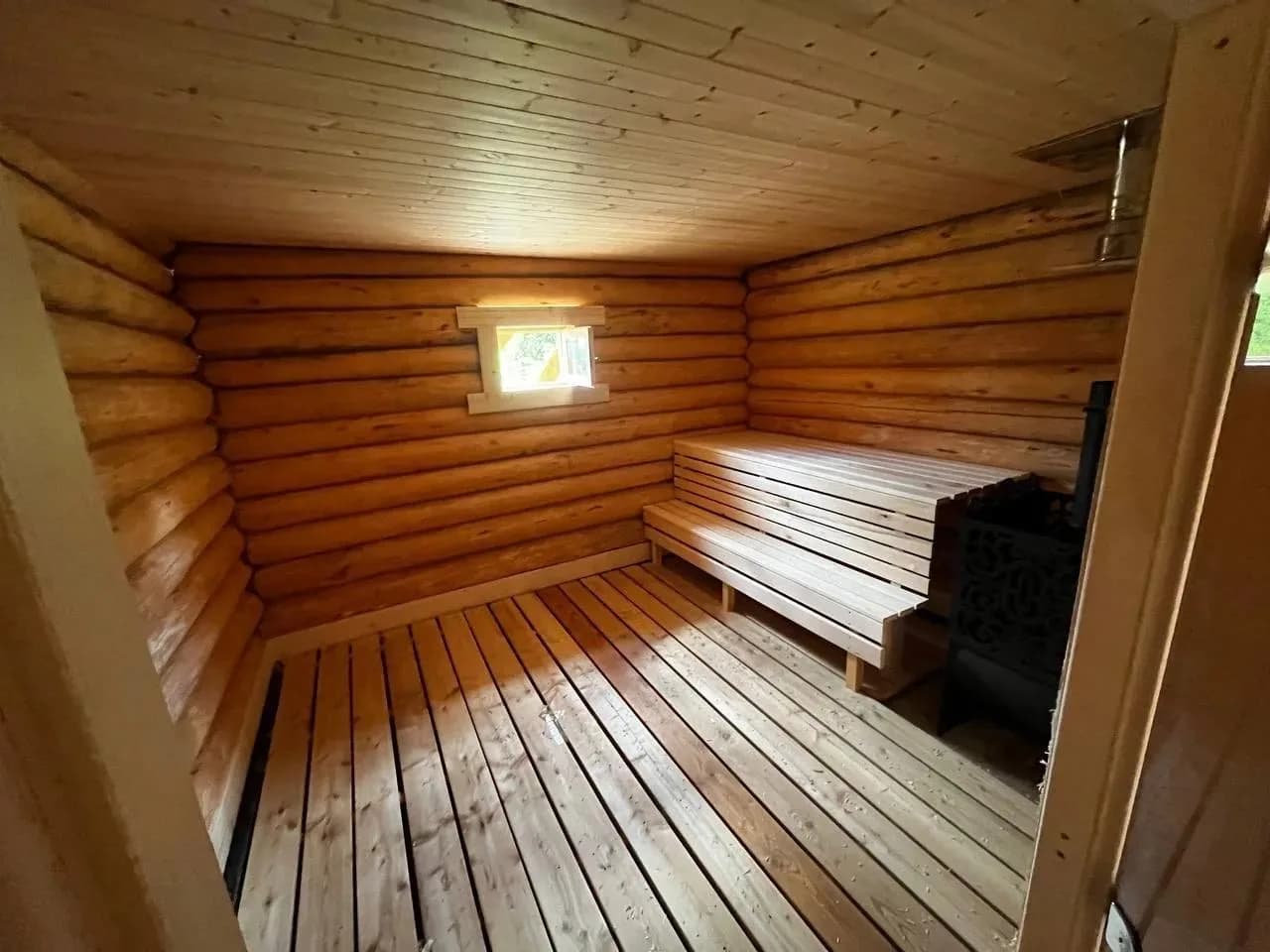 Баня из бревна 5×5 - фото 1