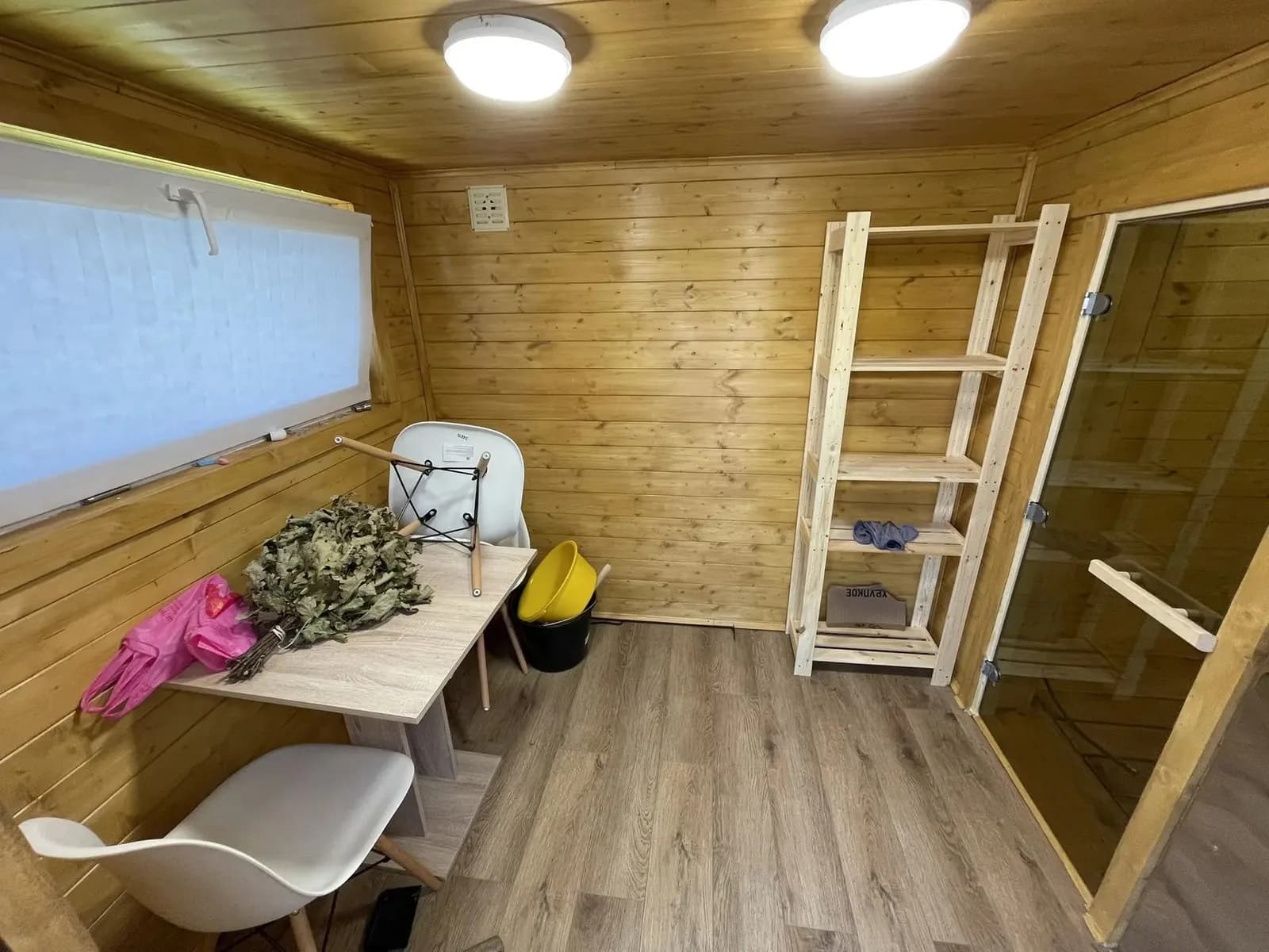 Баня с комнатой отдыха 6×6 - фото 10