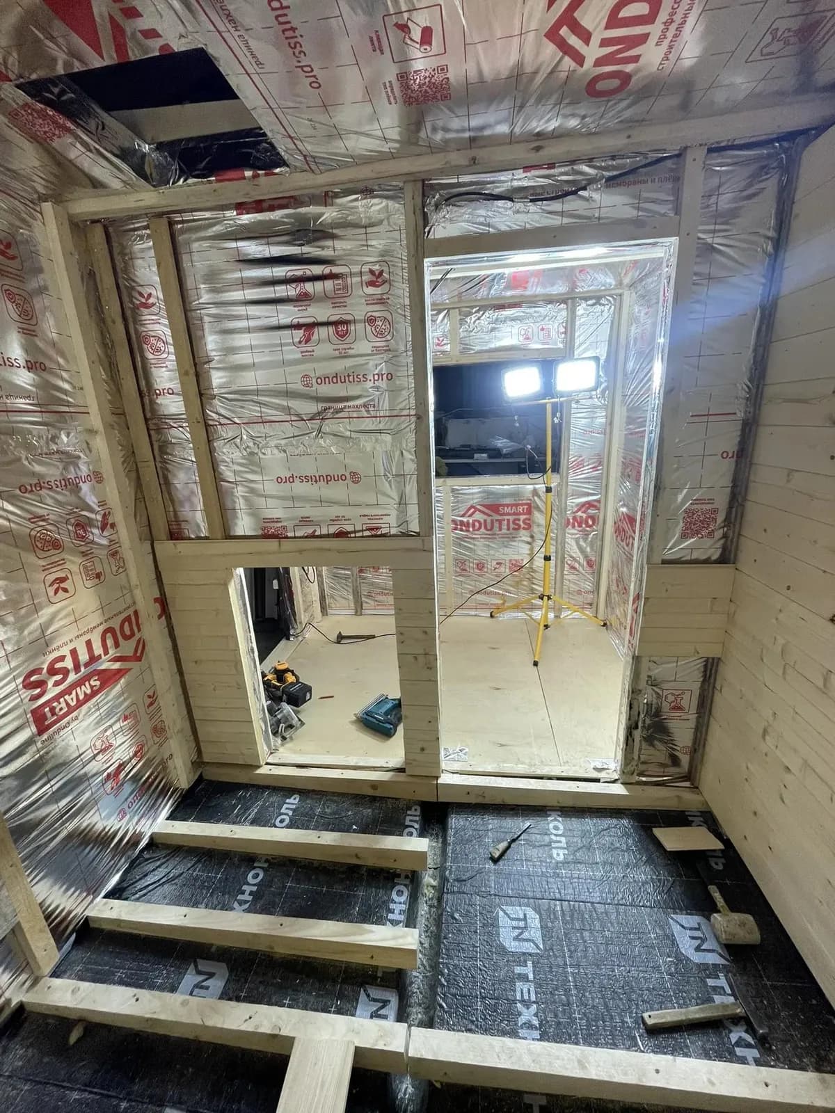 Баня с комнатой отдыха 6×6 - фото 11