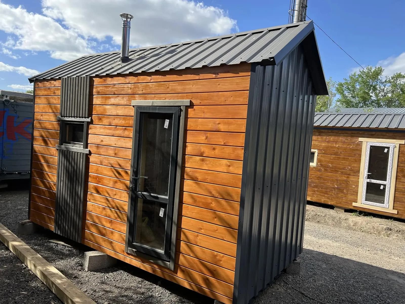 Каркасная баня 3×4 - фото 1