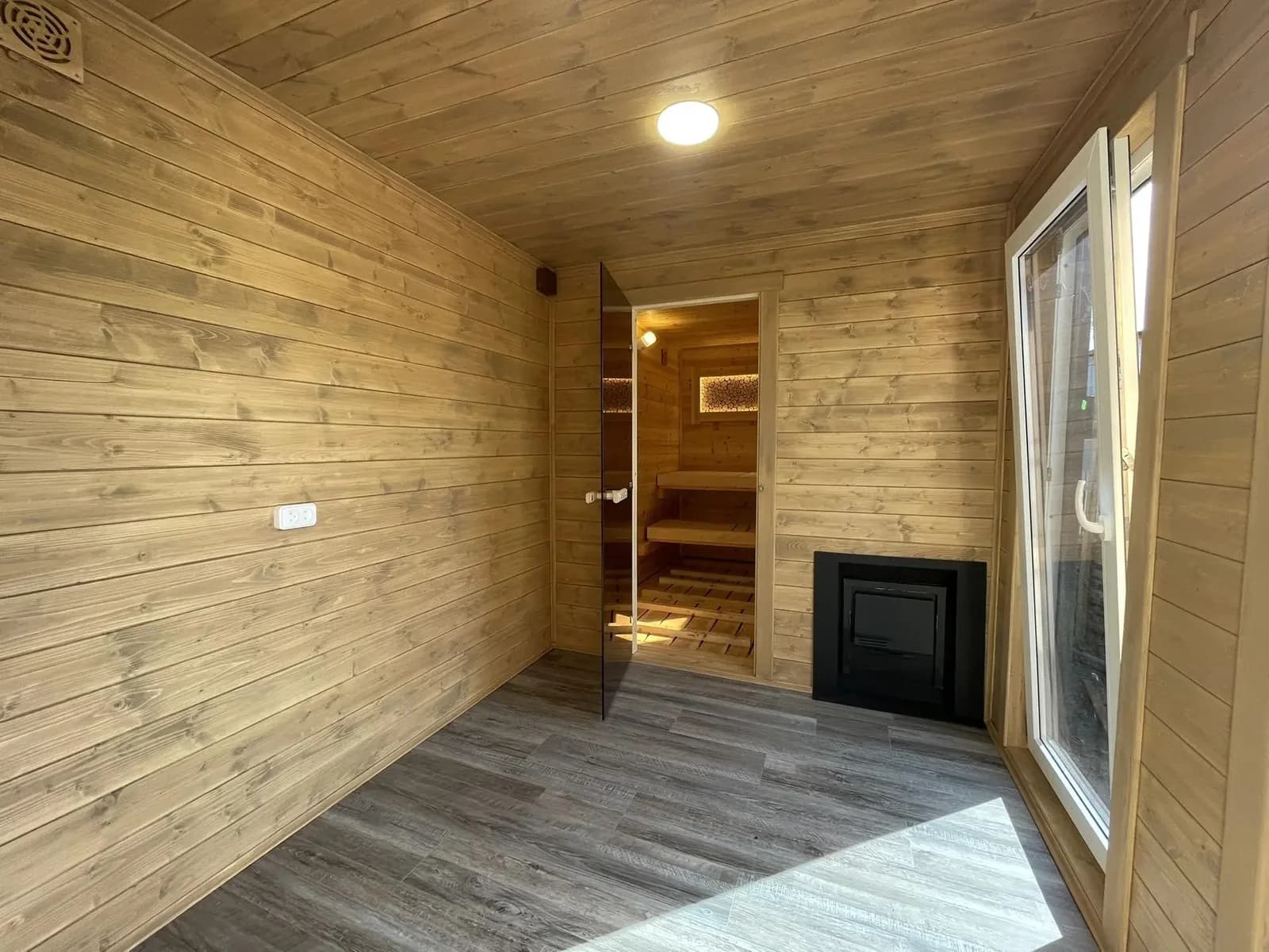 Каркасная баня 3×4 - фото 12
