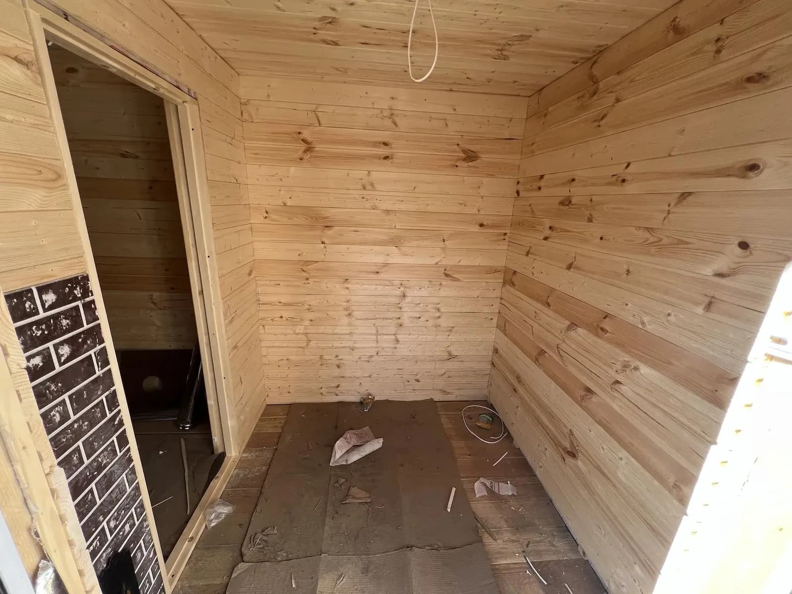 Каркасная баня 3×4 - фото 20