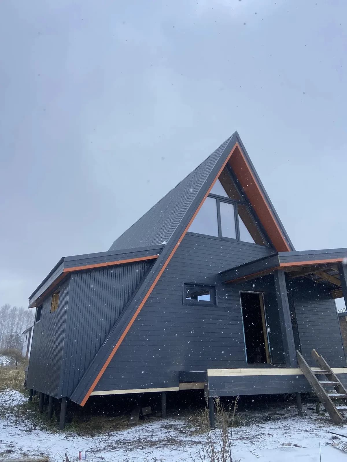Дом-шалаш A-frame